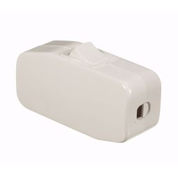 Interrupteur Mi-Fil Robuste Blanc