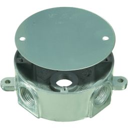 4" Round Box With Cover
