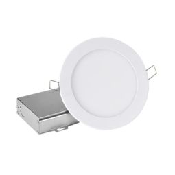 Slim LED Recessed Fixture 9w 4" (1/Pk)