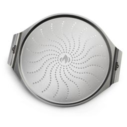 Plateau à pizza 14" en acier inox pour BBQ