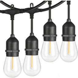 Guirlande d'éclairage extérieur DEL 48' -24 lumières