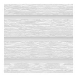 Number 2 Ridgewood D5 Siding - 12" x 12' - White