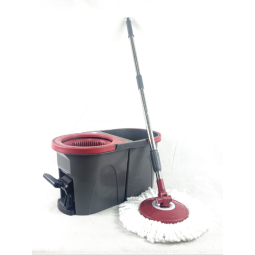 Mop and Bucket Set with Spinning Pedal Wringer