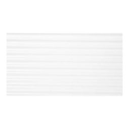 TUFTEX Seacoaster Panel - 26" x 8' - Clear Crystal