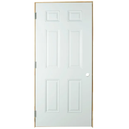 Steel Shed Door - 34" x 4-5/8" - Outswing Left