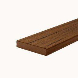 Trex 1"x6"x12'- Transcend Tropical Composite Solid Decking - Spiced Rum