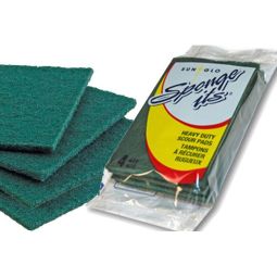 4-Pack Green Rough Scouring Pads