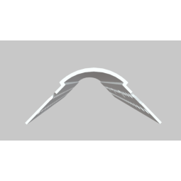 Trim-Tex 3/4" Large Bullnose Corner Bead & Archway x 9'   #7009