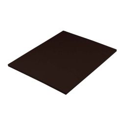 9'x 4'x 7/16" Rigid Insulation Type 2 Black Wood Fiber Wall Panel "Tentest"