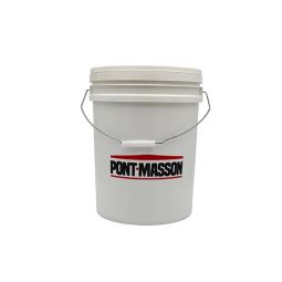 "Pont-Masson" All-Purpose Round Pail - 18.9 L - White