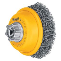 Brosse coupe, fils noués, 3 po dia x 13/16 po