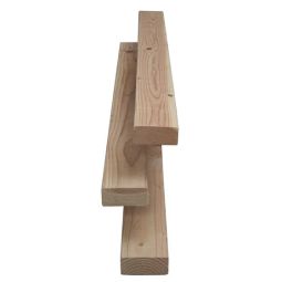 Knotty Western Red Cedar B4F 2" x 6" x 8'