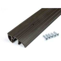 36'' Vinyl Threshold Outswing Door Brown