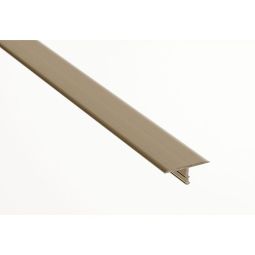 5/16" X 7/8" X 8' T-Moulding Satin Titanium