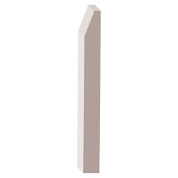 Plinthe rectangle en MDF prépeint 1/2" x 4-3/4" x 16'