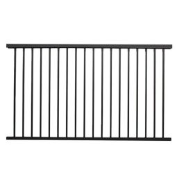 Black Aluminum 42" x 72" Picket Railing