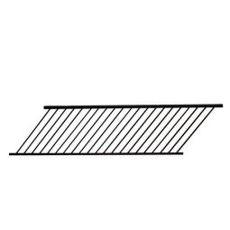 42" x 96" Aluiminum Stair Railing - Black