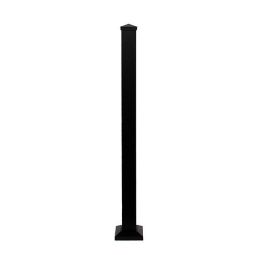 3x3x44" Black Aluminum Post