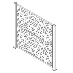 Channel System for Intimacy Panel installation