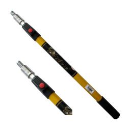 Extension Pole, 6 to 12 ft L, Aluminum/Fiberglass Handle