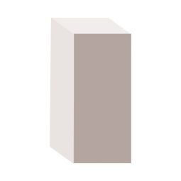 Primed Finger Jointed Pine S4S Board 3/4" x 1-5/8" x 8'