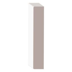 Primed MDF S4S E2E Board 5/8" x 3-1/2" x 8'