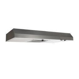 30" 210 CFM Convertible Range Hood, LED Lights, 2-Speed Fan, Stainless Steel