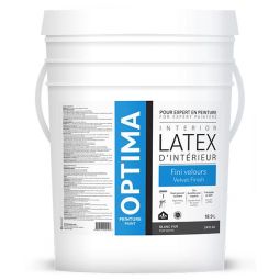 Optima Eggshell Interior Latex Paint Pure White 18.9 L