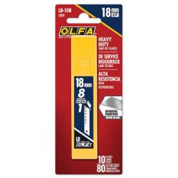 OLFA L-Type Snap-off Blades - Carbon Steel - 3/4" - 10/Pack