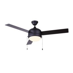 Matte Black  Ceiling Fan 48"  CALIBRE III