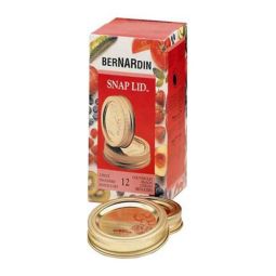 Ring with Disc for Mason Jars - Regular - 12/Pack