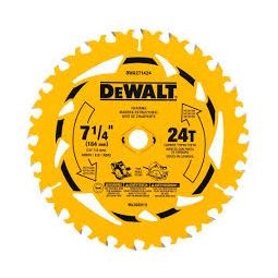 Lames de scie circulaire de 7 1/4 po de 24 dents