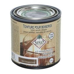 Teinture et vernis SAMAN Chataigne Foncée 236ml