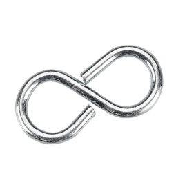 Crochet en "S" fermé, 13 mm x 1 5/8 po x 3.3 mm