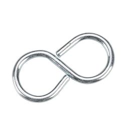 Crochet en "S" fermé, 19 mm x 2 1/8 po x 3.7 mm
