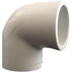PVC SCH40 socket x socket 90DG elbow. 3/4"
