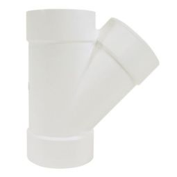 PVC 45° Wye 4" x 4" x 4"