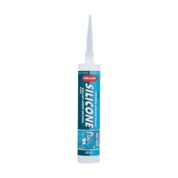 Silicone Universal Adhesive Sealant - 300 ml - White