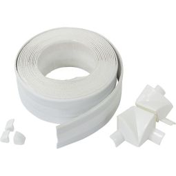 Seal-A-Crack Waterproof Adhesive Sealer For Tub Surround 1-1/2'' X 11' White