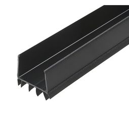36'' Deny Under Door Seal U-Shape Vinyl Black