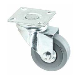 Caster Swivel 2" Grey Thermoplastic Rubber