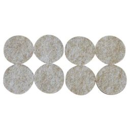 ECO FELTAC® Round 1-1/2" Beige (8)