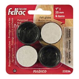 FUSION FELTAC® Tip 1" Black (4)