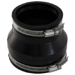 PVC Flexible Coupling 4X3"