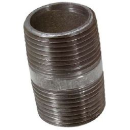 Mamelon galvanisé fileté  1/2x1/2"