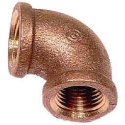 Coude, laiton sans plomb, 90°, 1/2" x 1/2", FIP x FIP