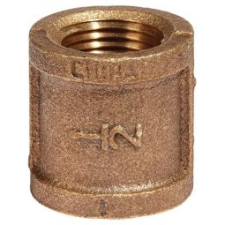 Raccord, laiton sans plomb, 1/2" x 1/2", FIP x FIP
