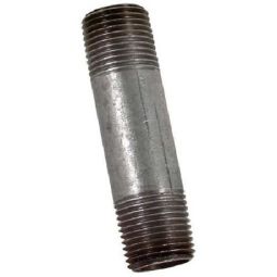 Mamelon galvanisé fileté  1/2x4"