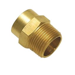 Male Copper Adaptor 1/2"X3/4"