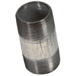 Mamelon galvanisé fileté 1X3"